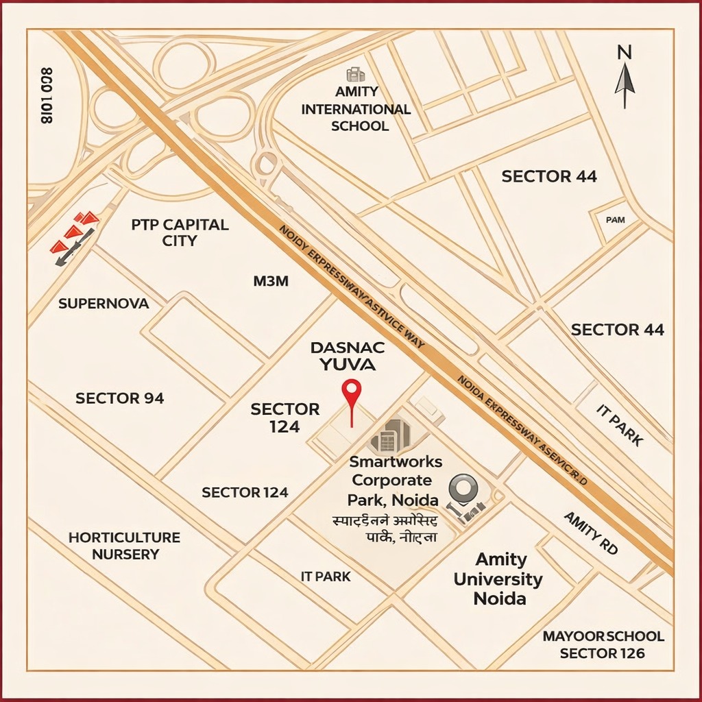 Sector 124 Noida Map
